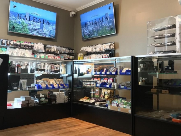 Kaleafa Cannabis Co. - Portland Website