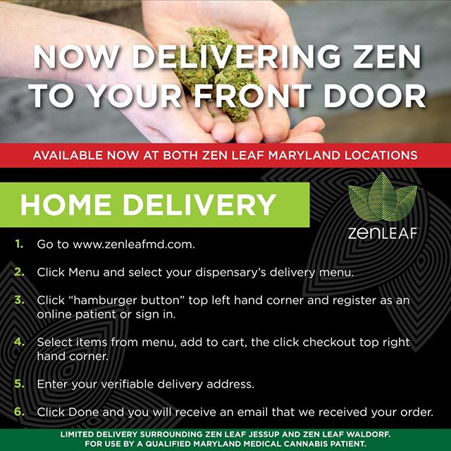 Zen Leaf - Jessup Website