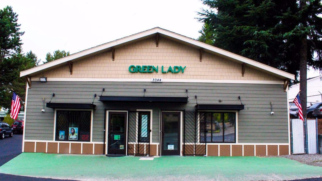 Green Lady Marijuana - East Olympia Website