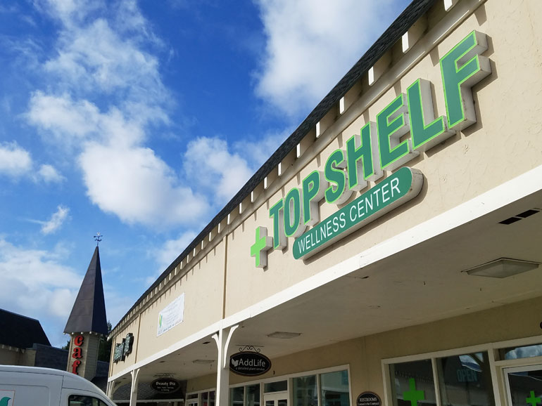 Top Shelf Wellness Center Southern Oregon Website