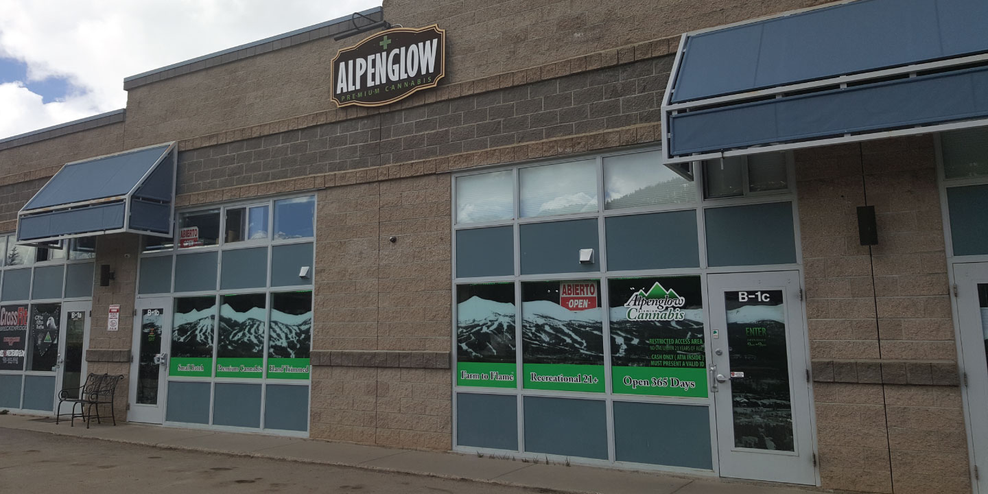 Alpenglow Premium Cannabis Website