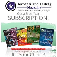 Terpenes and Testing Magazine Website