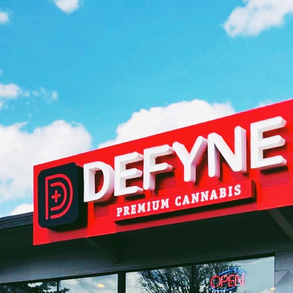 Defyne Premium Cannabis - Hillsboro Website