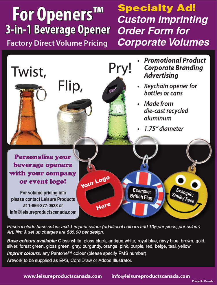 Leisure Products Canada Website