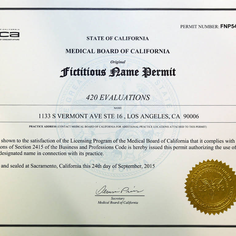 420 Evaluations - Medical Marijuana Card (MMJ) Website