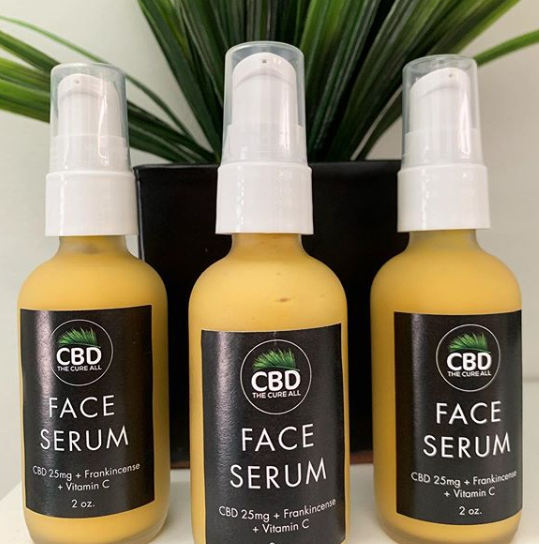 CBD THE CURE ALL Website