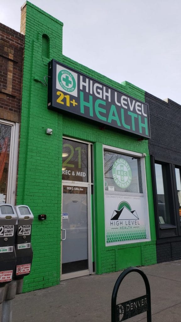 High Level Health Colfax (REC) Cannabis Company Details Infuzes