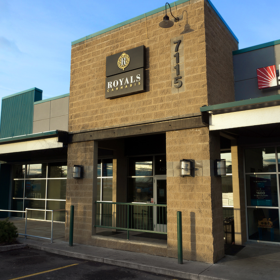 Royal's Cannabis Medical/Recreational - Spokane Website