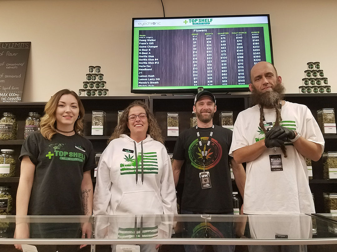 Top Shelf Wellness Center Southern Oregon Website