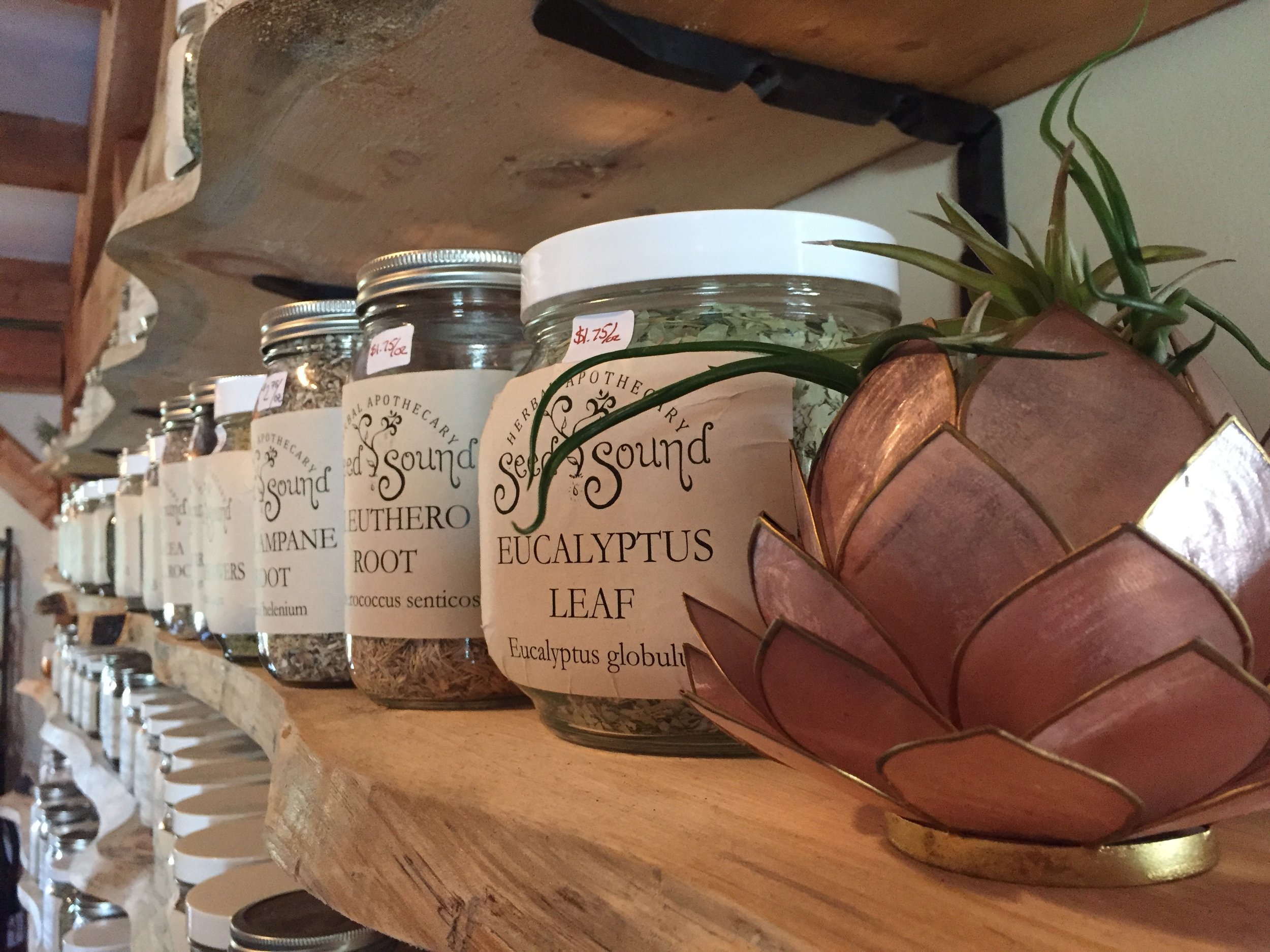 Seed Sound Herbal Apothecary Website