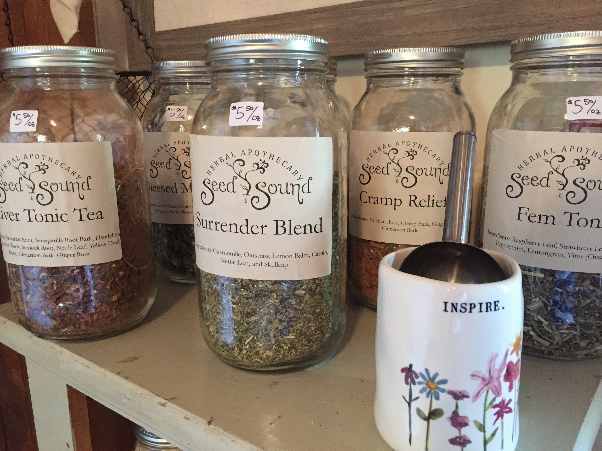 Seed Sound Herbal Apothecary Website