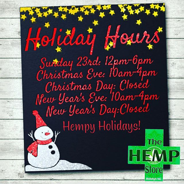 The Hemp Store - Raleigh (CBD Only) Website