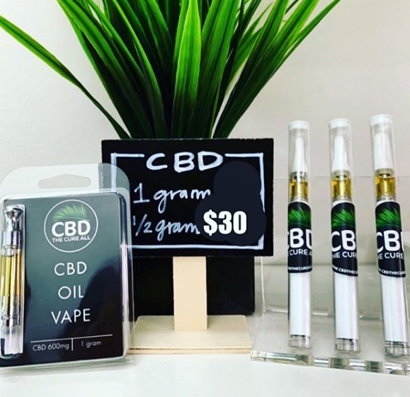 CBD THE CURE ALL Website
