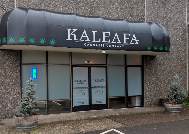 Kaleafa Cannabis Co. - Oregon City Website