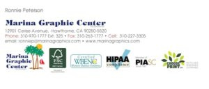 Marina Graphic Center
